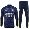 Real Madrid Trainings Sweatshirt Quarter-zip 2023-24 Grijze - Kids